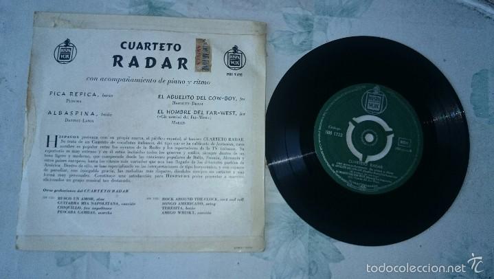 Discos de vinilo: CUARTETO RADAR: PICA REPICA+ 3 (HISPAVOX  1959) - Foto 2