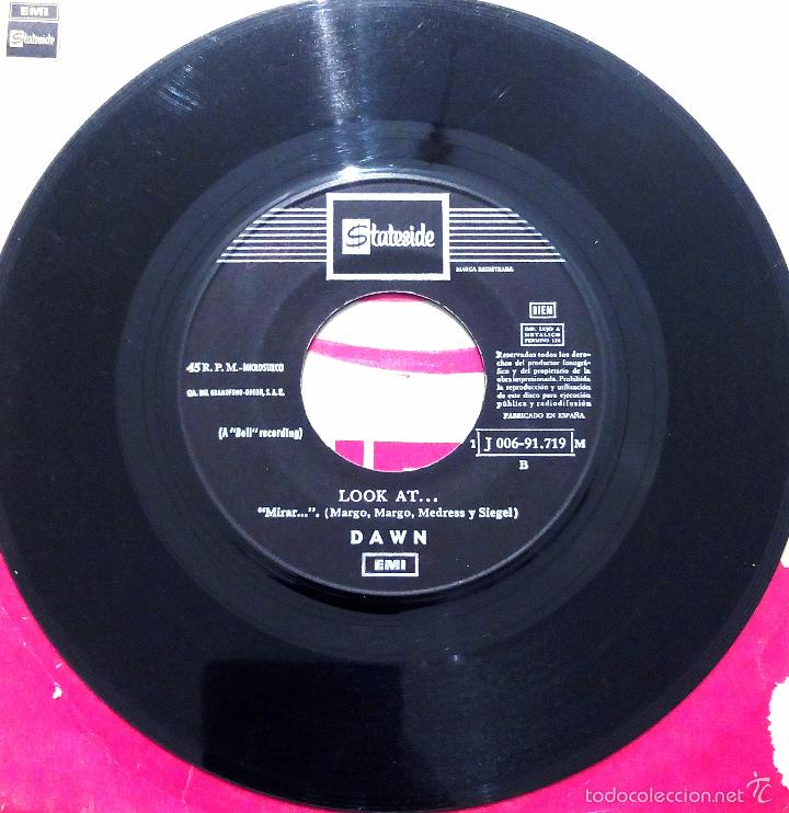Discos de vinilo: SINGLE DAWN - CANDIDA - EMI 1970. - Foto 4