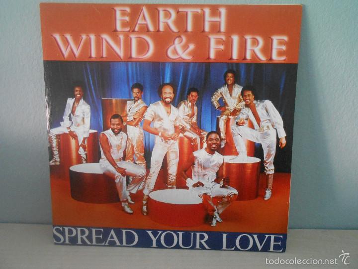 Discos de vinilo: EARTH WIND ND FIRE - SPREAD YOUR LOVE - Foto 1