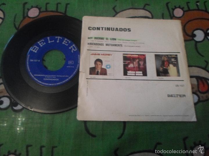 Discos de vinilo: CONTINUADOS - HOY DUERME EL LE&Oacute;N - Foto 2