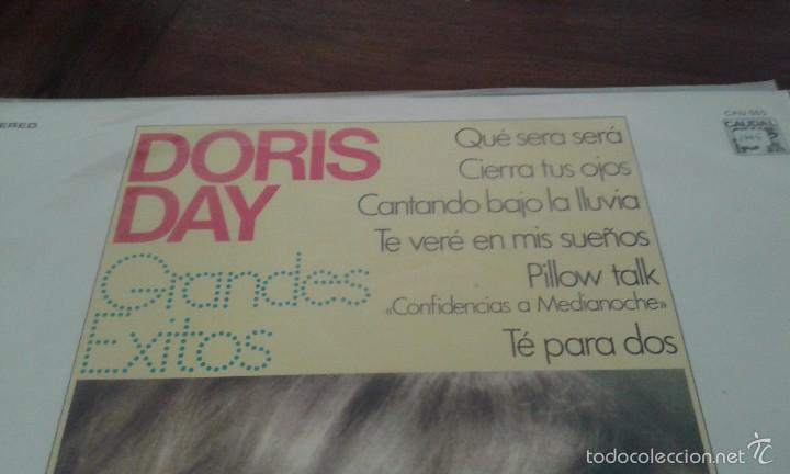 Discos de vinilo: DORIS DAY. GRANDES &Eacute;XITOS. LP 1978 - Foto 2