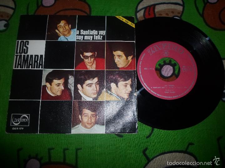 Discos de vinilo: LOS TAMARA - A SANTIAGO VOY - Foto 1