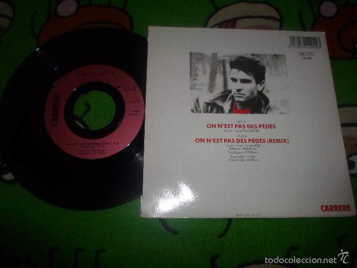 Discos de vinilo: JACKY JAYET ON NEST PAS DES PEDES - Foto 2