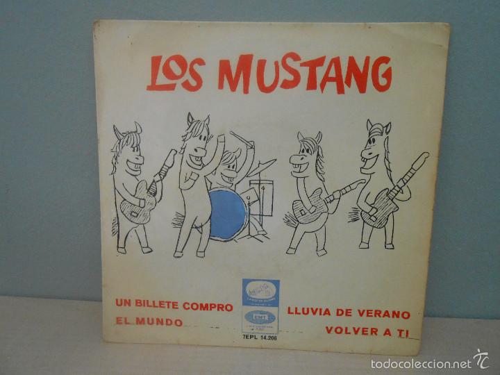 Discos de vinilo: LOS MUSTANG - UN BILLETE COMPRO - Foto 1