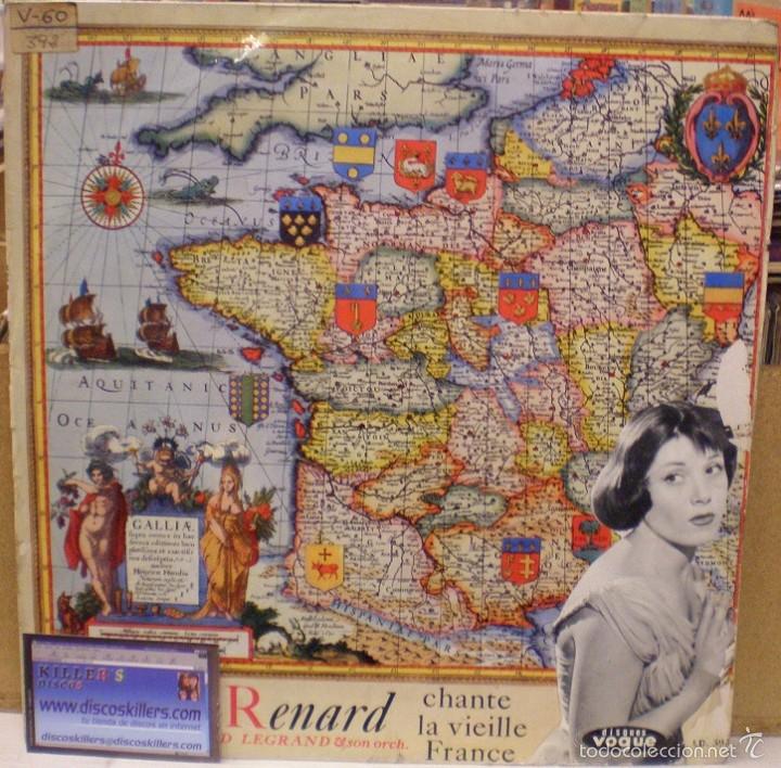 Discos de vinilo: Colette Renard - Chante La Vieille France - LP de 1958