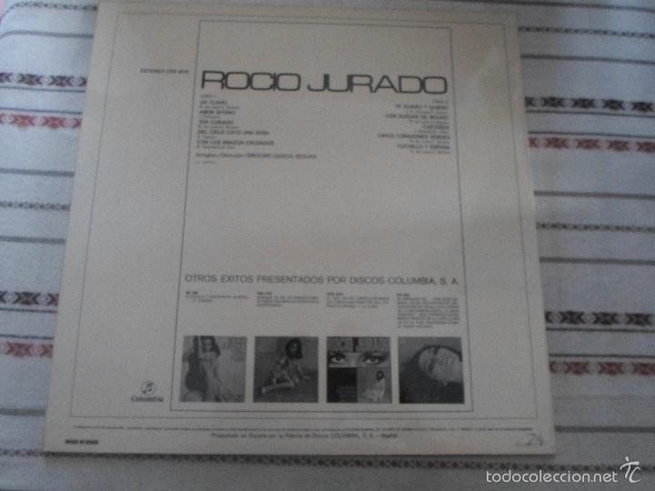Discos de vinilo: ROCIO JURADO UN CLAVEL - Foto 2