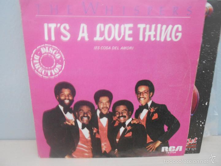 Discos de vinilo: THE WHISPERS - IT,S A LOVE THING - Foto 1
