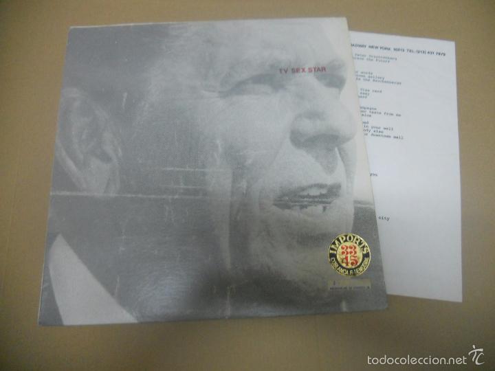 Dischi in vinile: TV SEX STAR (LP) TV SEX STAR A&Ntilde;O 1981 - EDICION U.S.A. - HOJA CON LETRAS