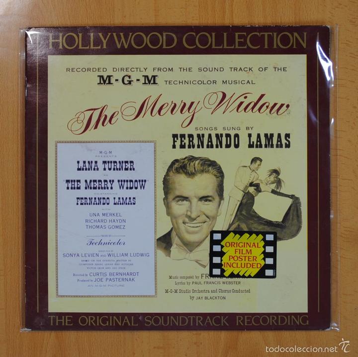 Discos de vinilo: FERNANDO LAMAS - THE MERRY WIDOW - LP - Foto 1