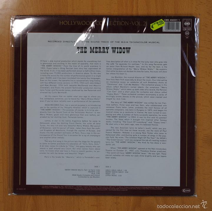 Discos de vinilo: FERNANDO LAMAS - THE MERRY WIDOW - LP - Foto 2