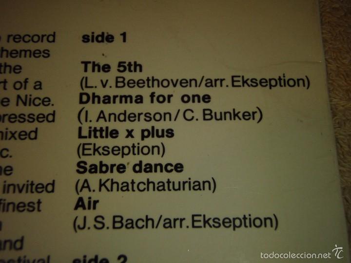 Discos de vinilo: EKSEPTION ( EKSEPTION ) 1971-ENGLAND LP33 PHILIPS - Foto 3