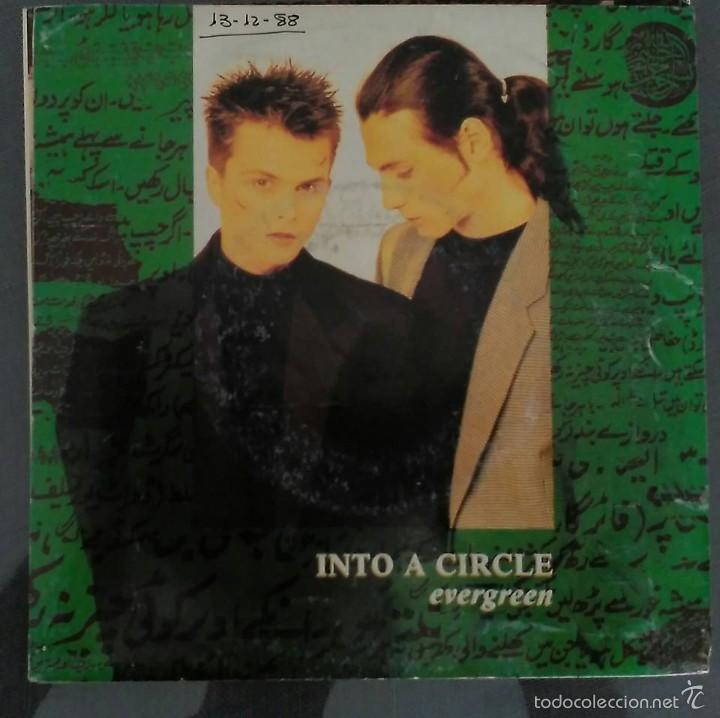 Discos de vinilo: INTO A CIRCLE - EVERGREEN / FOREVER (1988) - Foto 1