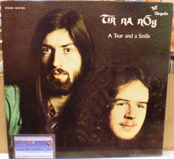 Discos de vinilo: T&iacute;r na n&Oacute;g - A Tear And A Smile - LP. Ed. espa&ntilde;ola de 1972. Muy buscado. Gatefold Sleeve. Folk Progr