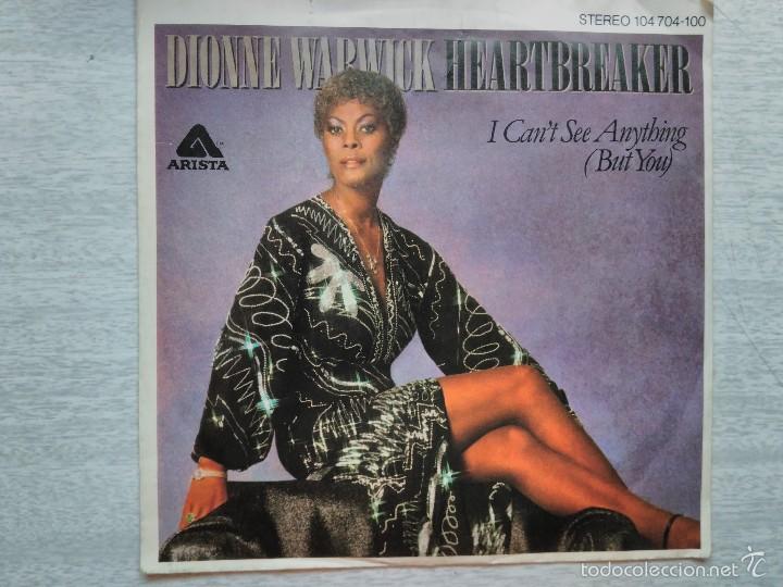 Discos de vinilo: DIONNE WARWICK - HEARTBREAKER - Foto 1
