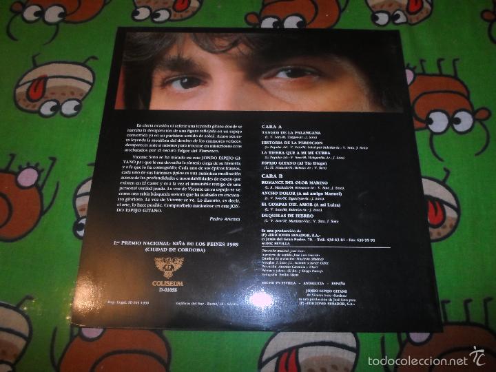 Discos de vinilo: VICENTE SOTO  SORDERA JONDO ESPEJO GITANO - Foto 4