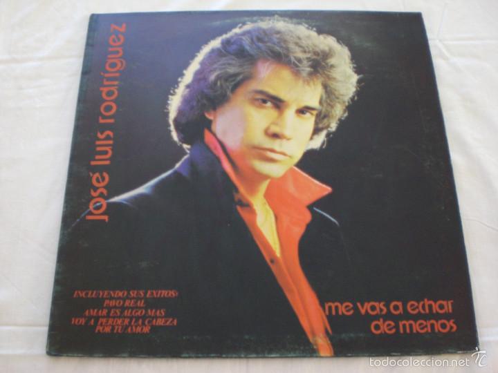 Discos de vinilo: Jos&eacute; Luis Rodr&iacute;guez &ndash; Me Vas A Echar De Menos - Foto 1
