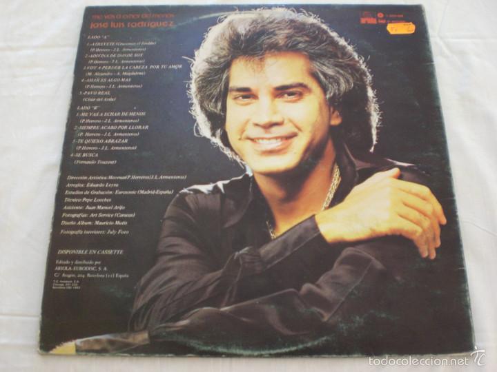 Discos de vinilo: Jos&eacute; Luis Rodr&iacute;guez &ndash; Me Vas A Echar De Menos - Foto 2