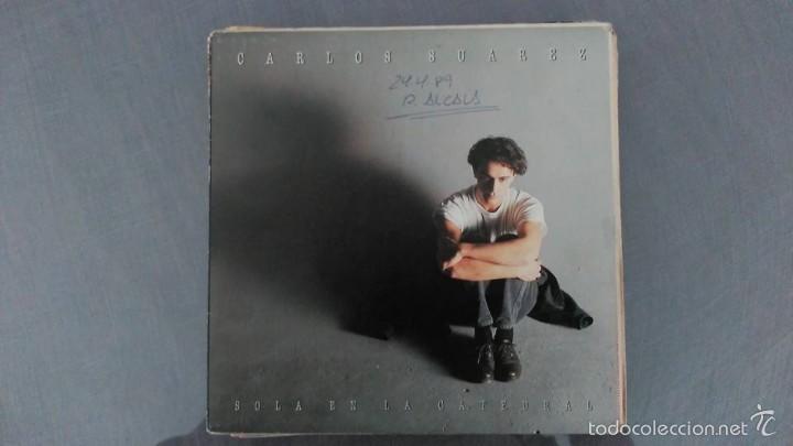 Discos de vinilo: CARLOS SUAREZ  (SOLA EN LA CATEDRAL) - Foto 1