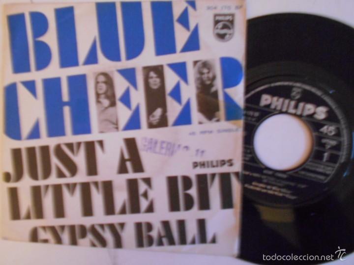 Discos de vinilo: BLUE CHEER -SINGLE JUST A LITTLE BIT 1968 - Foto 1