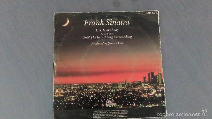 Discos de vinilo: FRANK SINATRA - L A IS MY LADY - SINGLE - Foto 1