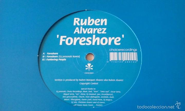 Discos de vinilo: Ruben Alvarez - Foreshore - 2006 - Foto 1