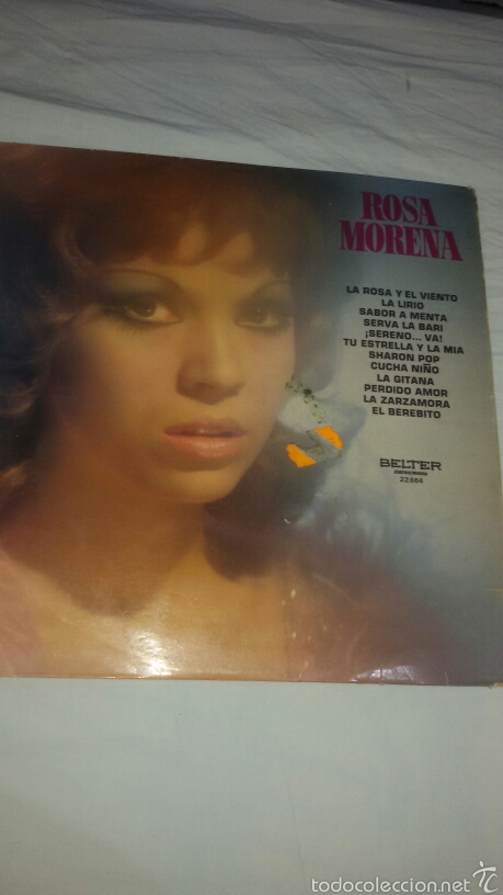 Discos de vinilo: Rosa morena lp 1982 - Foto 1