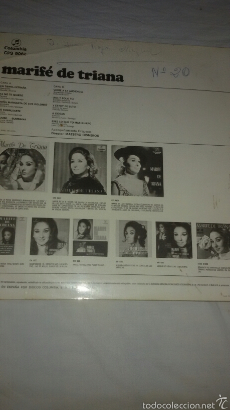Discos de vinilo: Marife de triana - Foto 2