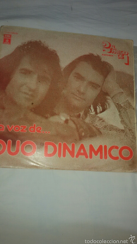 Discos de vinilo: La voz de.. duo dinamico doble disco