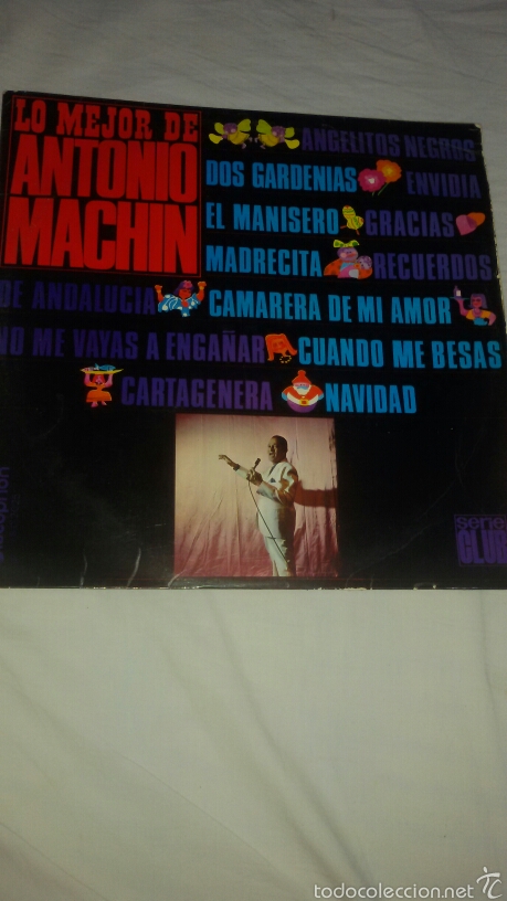 Discos de vinilo: Lo mejor de antonio machin - Foto 1