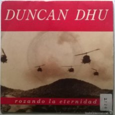 Discos de vinilo: DUNCAN DHU. ROZANDO LA ETERNIDAD/ TRAS LA CORTINA/ LA CASA DEL ENTERRADOR. GRABACIONES ACCIDENTALES . Lote 58456408