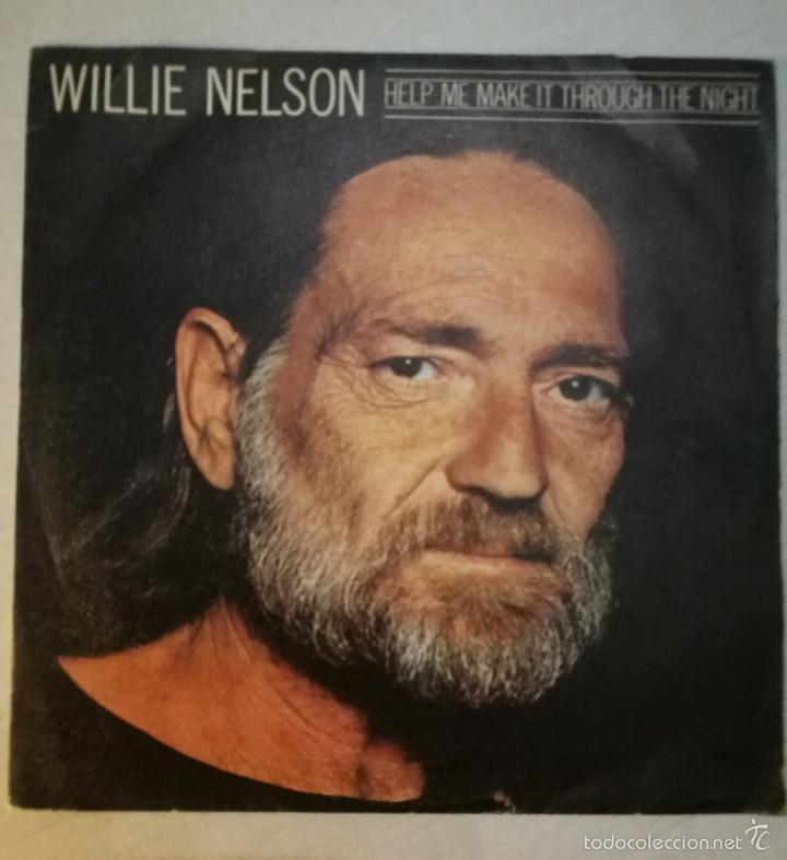 Discos de vinilo: Willie Nelson - Help me make it through the Night - Foto 1