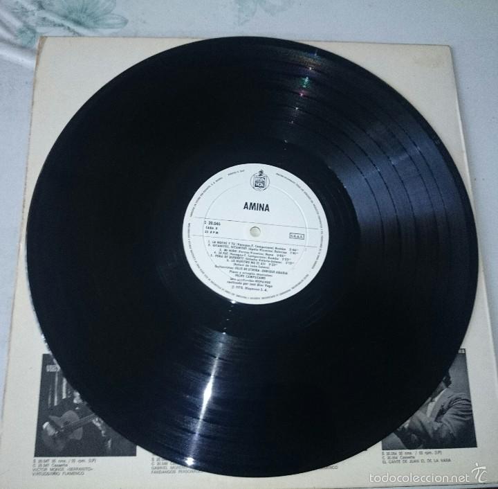 Discos de vinilo: AMINA: MOJAMACHIS (HISPAVOX 1978) - Foto 3