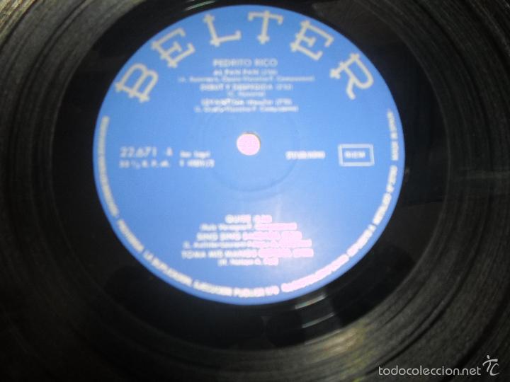 Discos de vinilo: PEDRITO RICO - AL PAN PAN... - Foto 3