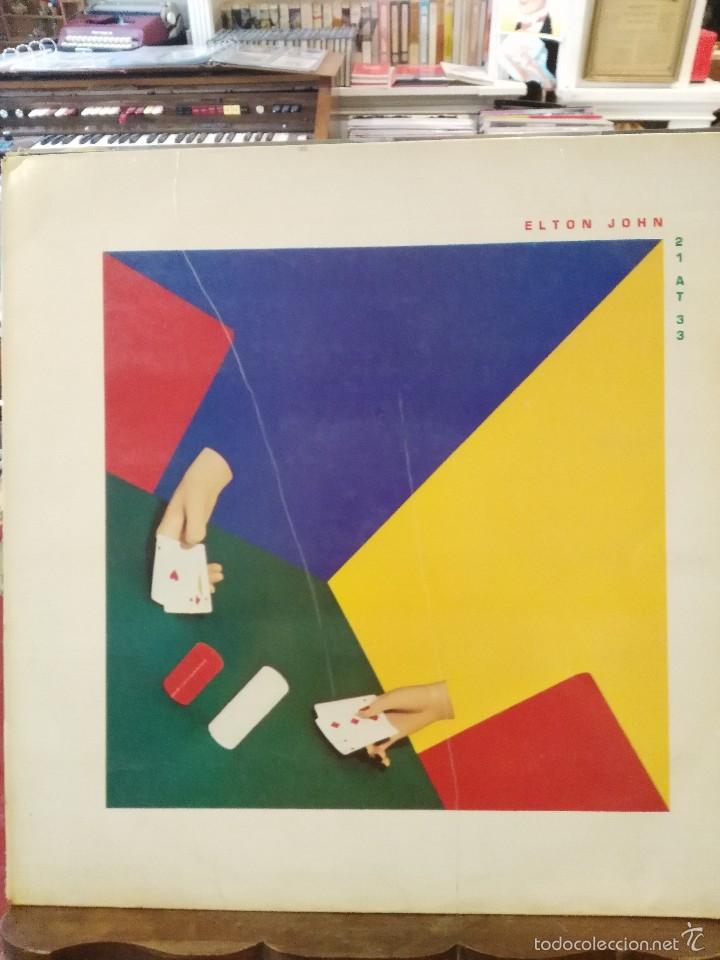 Discos de vinilo: Elton John - 21 at 33 - LP. - Foto 1