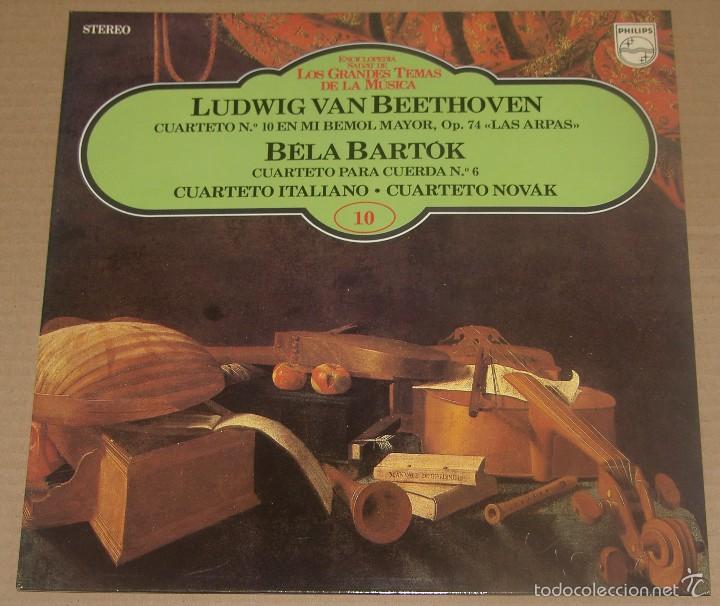 Discos de vinilo: LUDWING VAN BEETHOVEN - BELA BARTOK - Foto 1