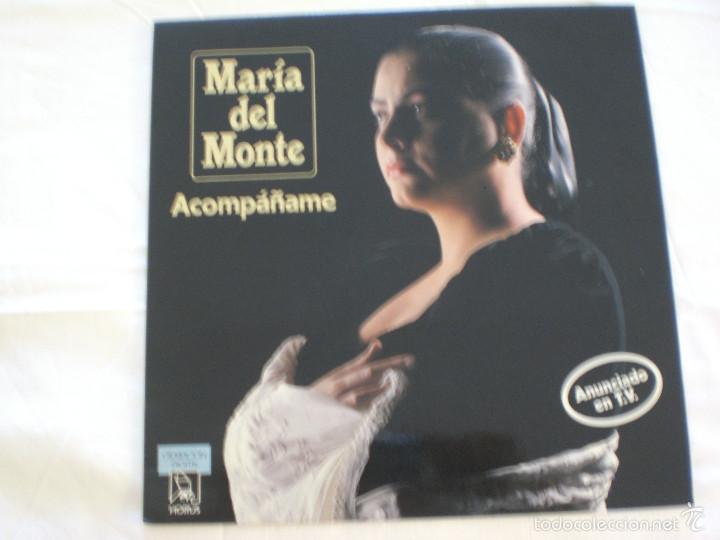 Discos de vinilo: MARIA DEL MONTE - ACOMPA&Ntilde;AME - Foto 1