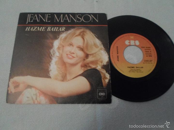 Discos de vinilo: JEANE MANSON  HAZME BAILAR - Foto 1