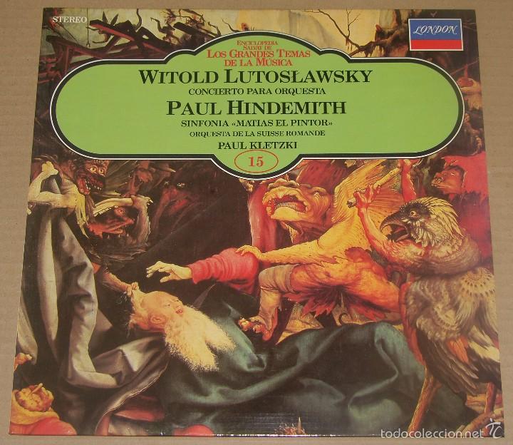Discos de vinilo: WITOLD LUTOSLAWSKY - PAUL HINDEMITH - Foto 1