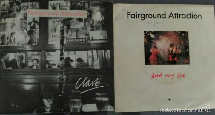 Discos de vinilo: LOTE DE 2 SINGLES DE FAIRGROUND ATTRACTION - Foto 1