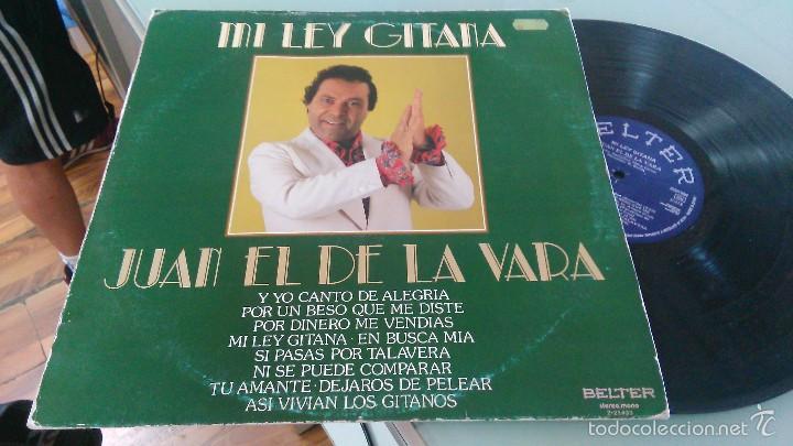 Discos de vinilo: Juan el de la vara lp mi ley gitana.1983 - Foto 1