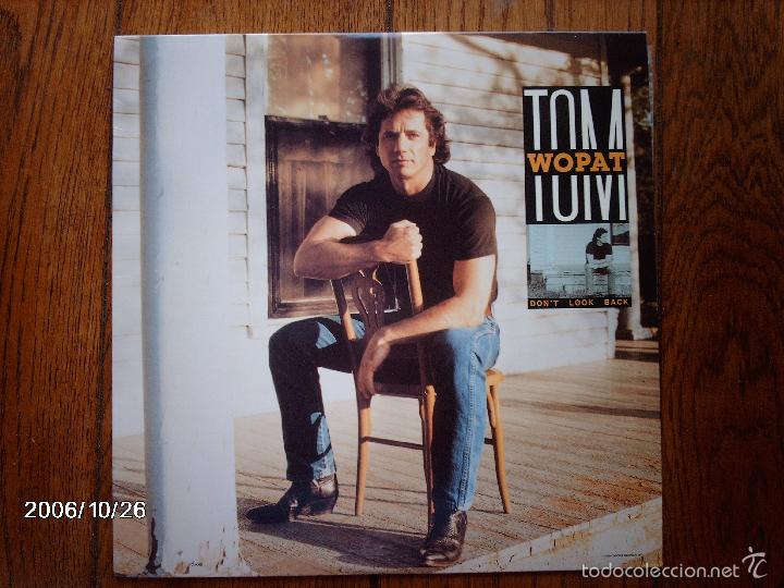 Discos de vinilo: tom wopat  -  don&acute;t look back - Foto 1