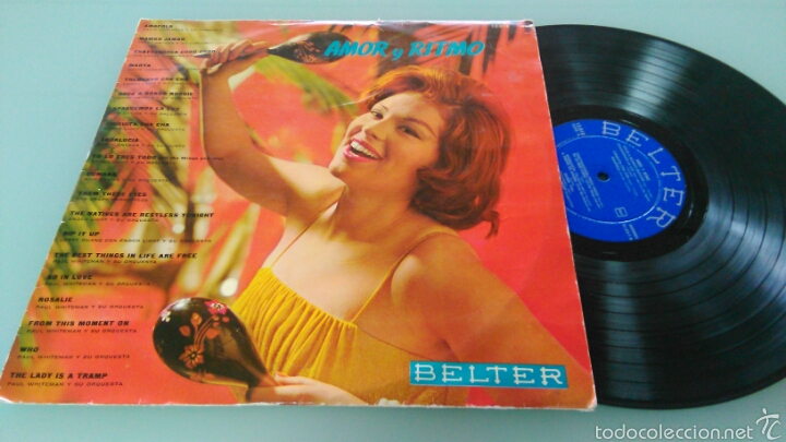 Discos de vinilo: Amor y ritmo lp 1961.ver contenido - Foto 1