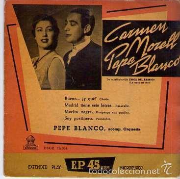 Discos de vinilo: Discos (Pepe Blanco y Carmen Morell) - Foto 1