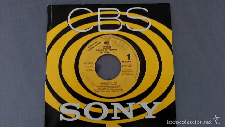 Discos de vinilo: CIRCUS OF POWER PROMO SINGLE - Foto 1