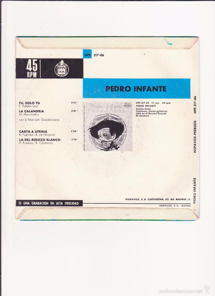 Discos de vinilo: PEDRO INFANTE - 1965 - Foto 2