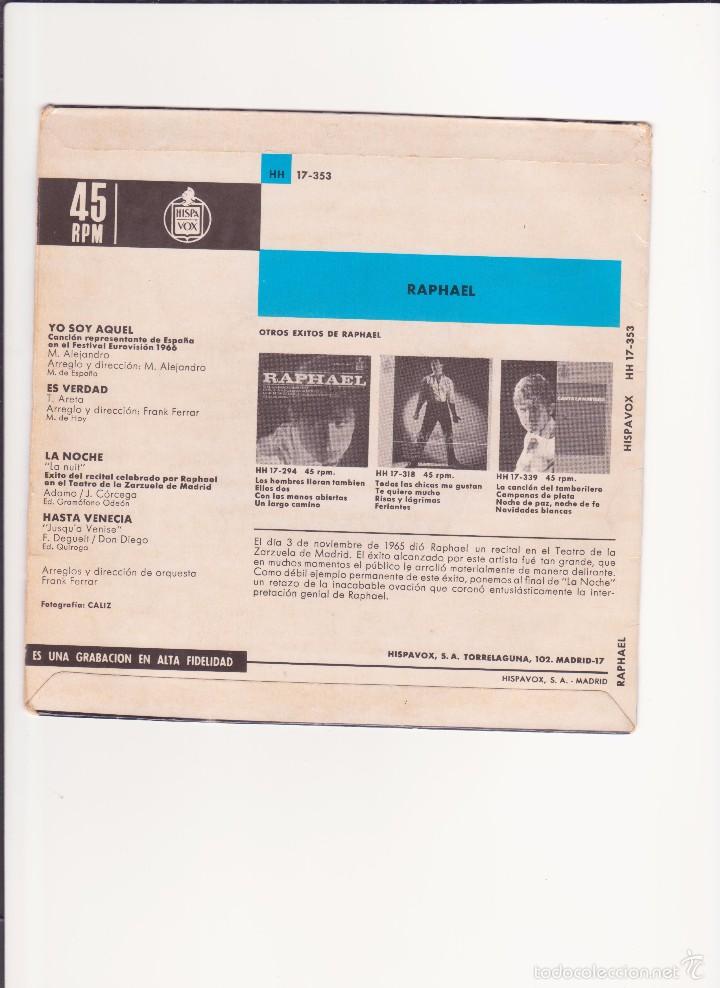 Discos de vinilo: RAPHAEL - 1966 - Foto 2