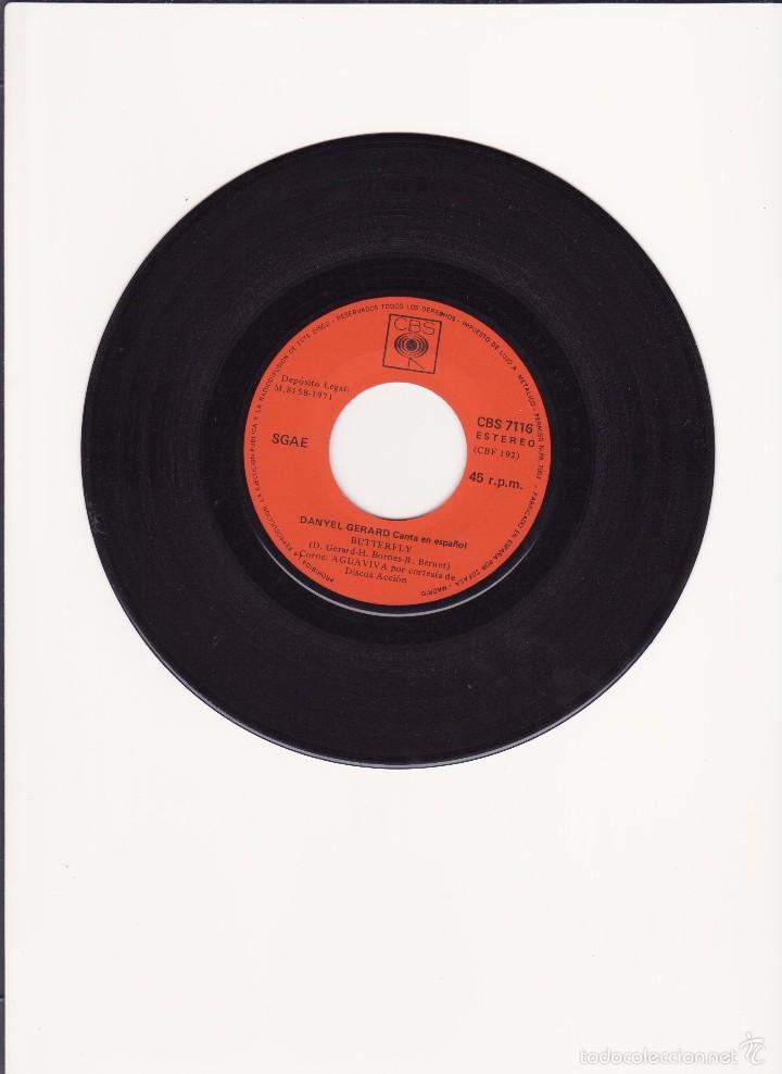 Discos de vinilo: SINGLE VINILO - DANIEL GERARD - 1971 - Foto 4