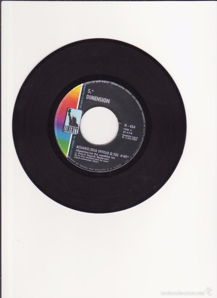Discos de vinilo: 5&ordf; DIMENSION - 1969 - Foto 4