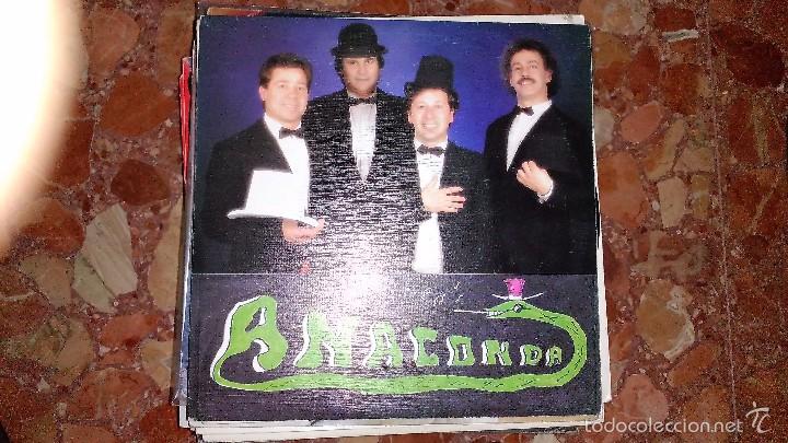 Discos de vinil: ANACONDA - &iquest; COMO ESTA LA COSA?  ! BASTA!- ESCENA DISCO MUY  RARO-