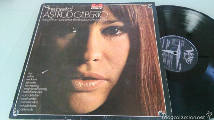 Disques de vinyle: The best of astrud gilberto lp holanda 1982